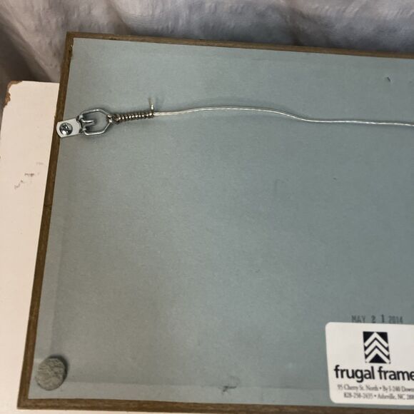 2014 Original Modern Minimalistic Nude Line Art Pencil Watercolor Artist Signed - Picture 8 of 11